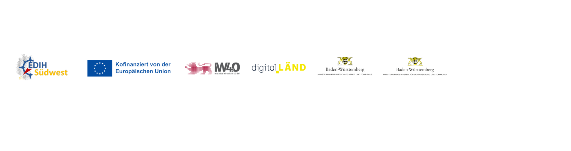 Förderleiste Logos EDIH